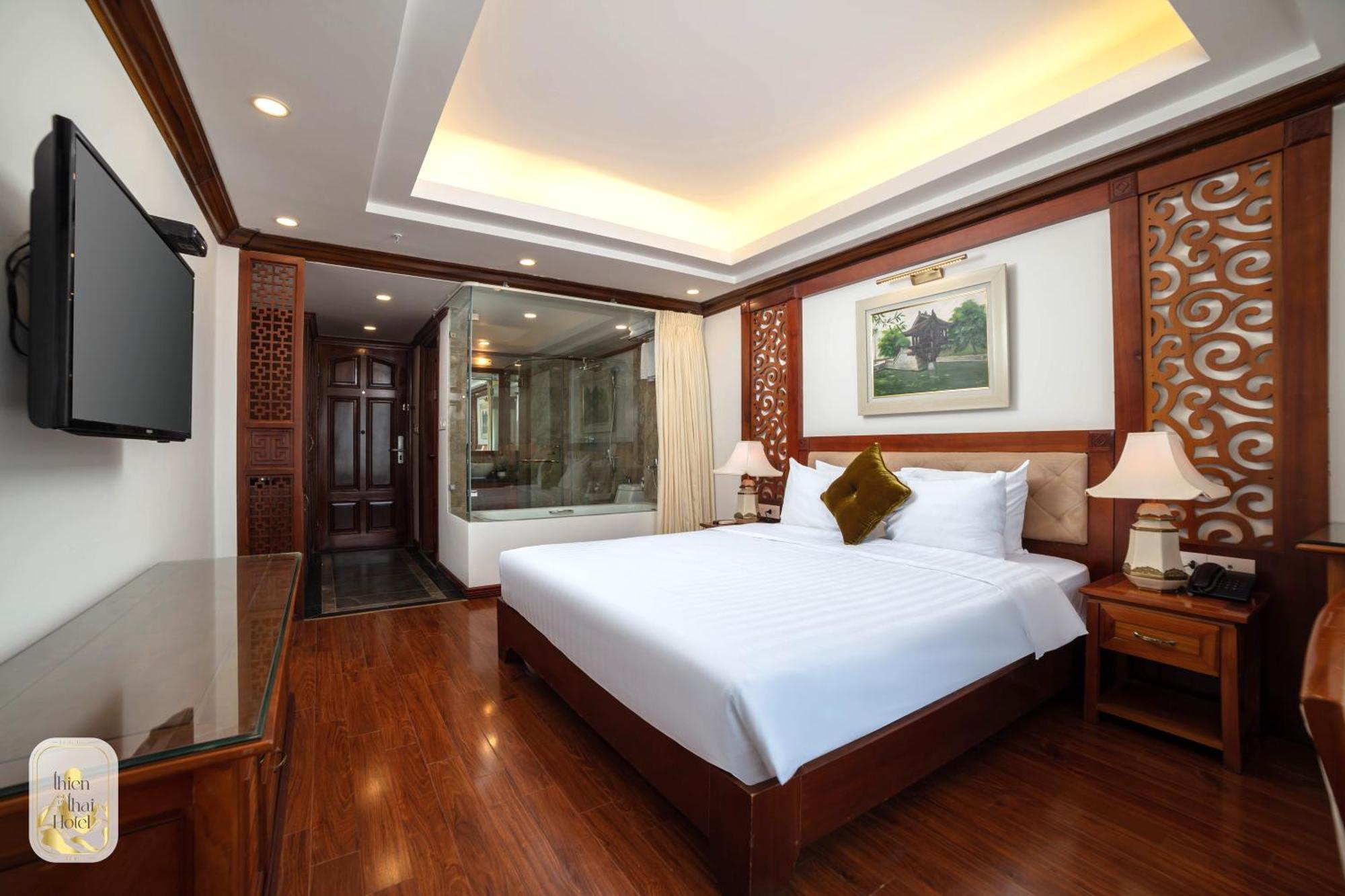 Thien Thai Hotel & Spa هانوي الغرفة الصورة