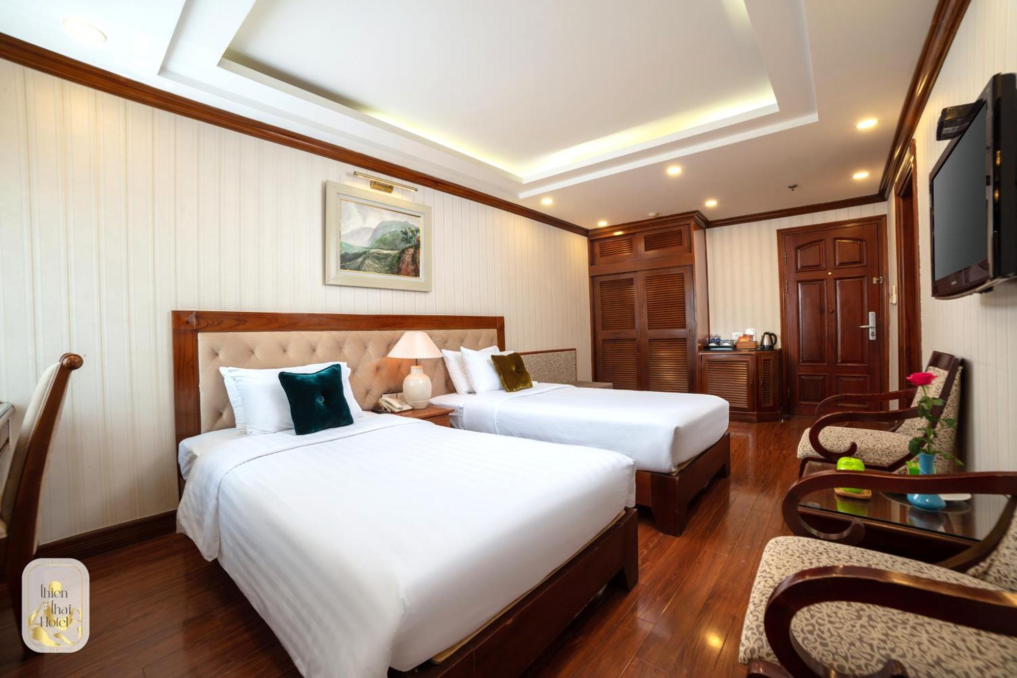 Thien Thai Hotel & Spa هانوي الغرفة الصورة